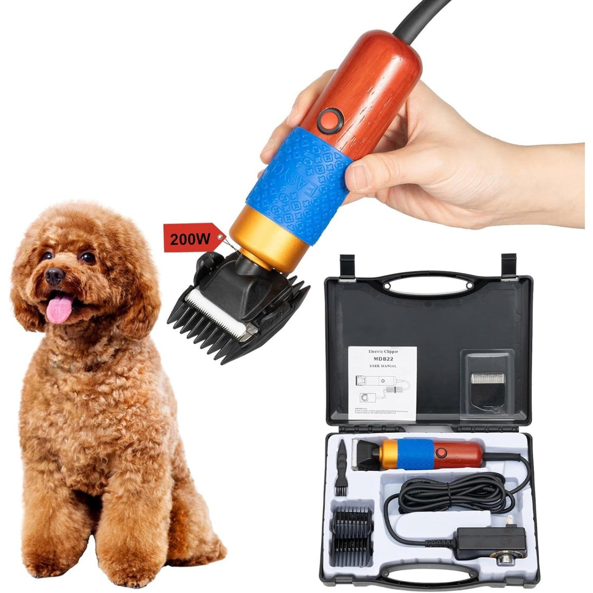 Electric Animal Fur Shears Farm Supplies Sheep Goat Shears Pets Dogs Rabbit Shearing Shaver Clipper Grooming