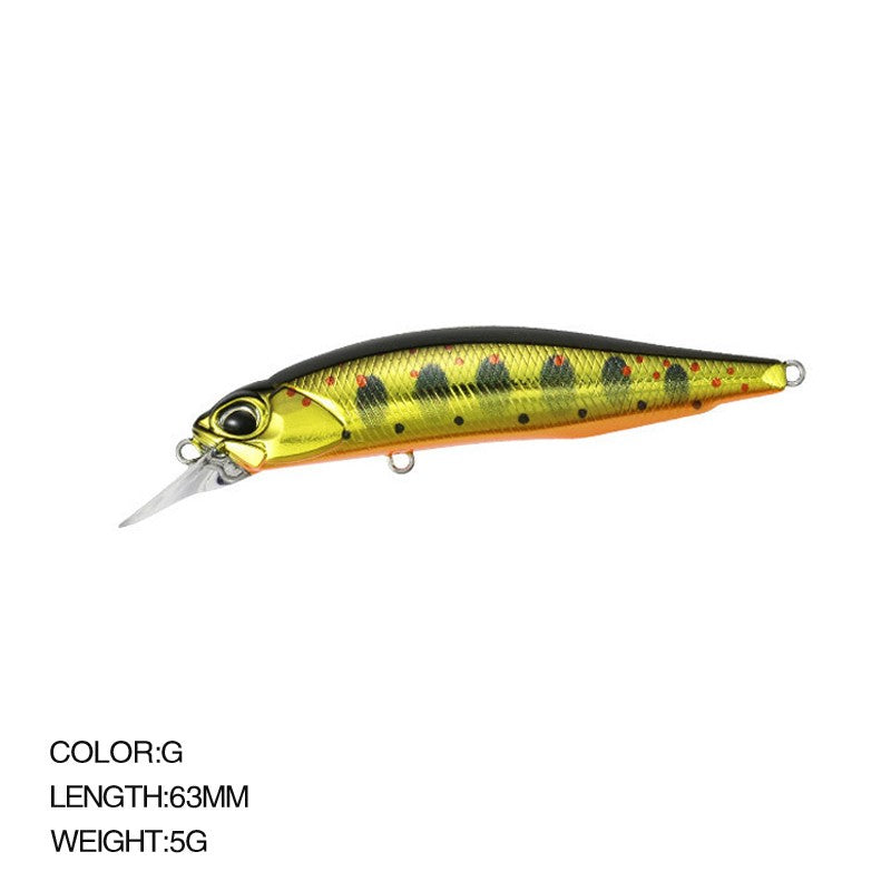 77mm 63mm Minnow Fishing Lure Wobbler Rozante 77SP Long Cast Hover Swaying Lure Jerkbait Artificial Bait Culter Alburnus Bait