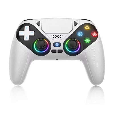 Controller For Playstation5 PS5/PS5 Pro/Slim/PC,RGB Wireless Gamepad Hall Effect Trigger Marco/Turbo Anti-Drift Game Joystick