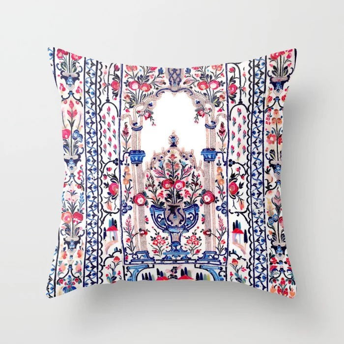Nordic Pillow Case Moroccan Style Pillow Indian Bohemian Luxury Living Room Bedroom Cushion Cover Lumbar Pillowslip Home Decor