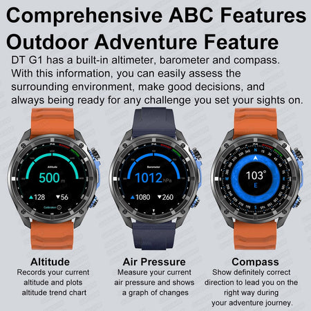 NEW 4GB Memory Video Player Smart Watch AMOLED With GPS Offline Maps Military Sports Smartwatch Men 30m Swim Waterproof Bracelet