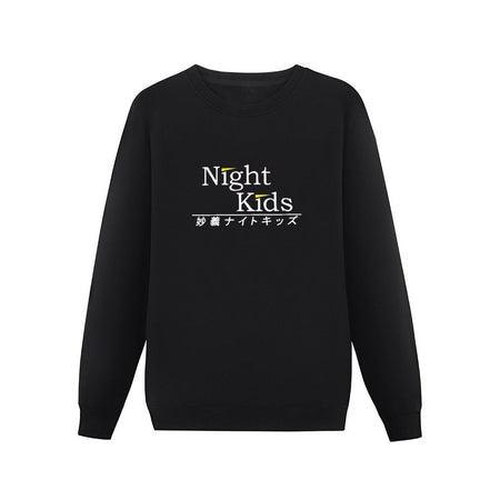 Myogi Night Kids INITIAL D?WHITE PRINT? Pullover men wear anime clothing men's clothing tracksuit men hooded sweatshirts