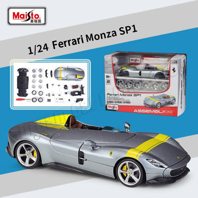 Maisto 1:24 Ferrari FXX K Roma Monza SP1 Model Car Die-Cast Miniature Cars Models Collection Toy Gifts Wholesale