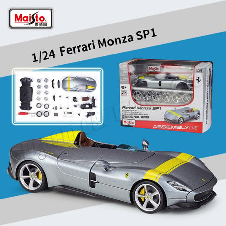 Maisto 1:24 Ferrari FXX K Roma Monza SP1 Model Car Die-Cast Miniature Cars Models Collection Toy Gifts Wholesale