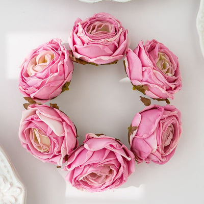 Artificial Flower Burned Edge Rose Wedding Bridal Bouquet Decor Home Outdoor Garden Festival Party Wreath Diy Ins Gift Scrapbook