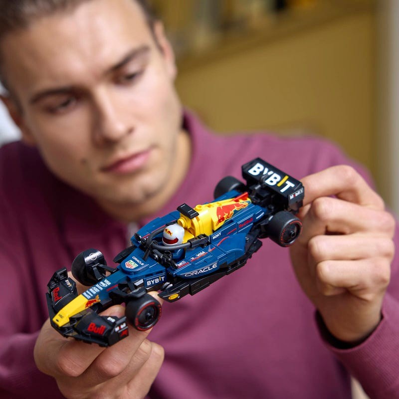 LEGO® Speed Champions Oracle Red Bull Racing RB20 F1® Race Car Toy Vehicle for Aged 18+ 77243 251Pieces Birthday Gif
