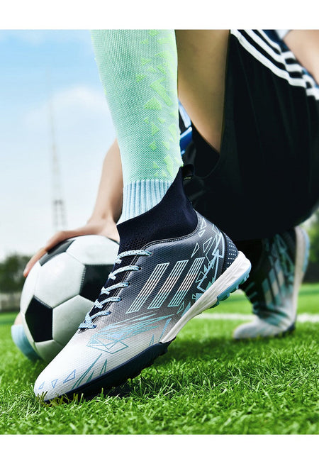 Professional Men Soccer Boots Outdoor Lawn Training Sneakers Cleats Men's Soccer Boots TF/FG Youth Soccer Field Futsal Sneakers