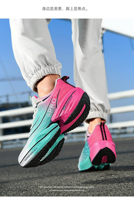 2025 NEW Men Sports Running Shoes Off Marathon Breathable Light Comfortable Women Athletic Sneakers Jogging Tenis Air Cushion