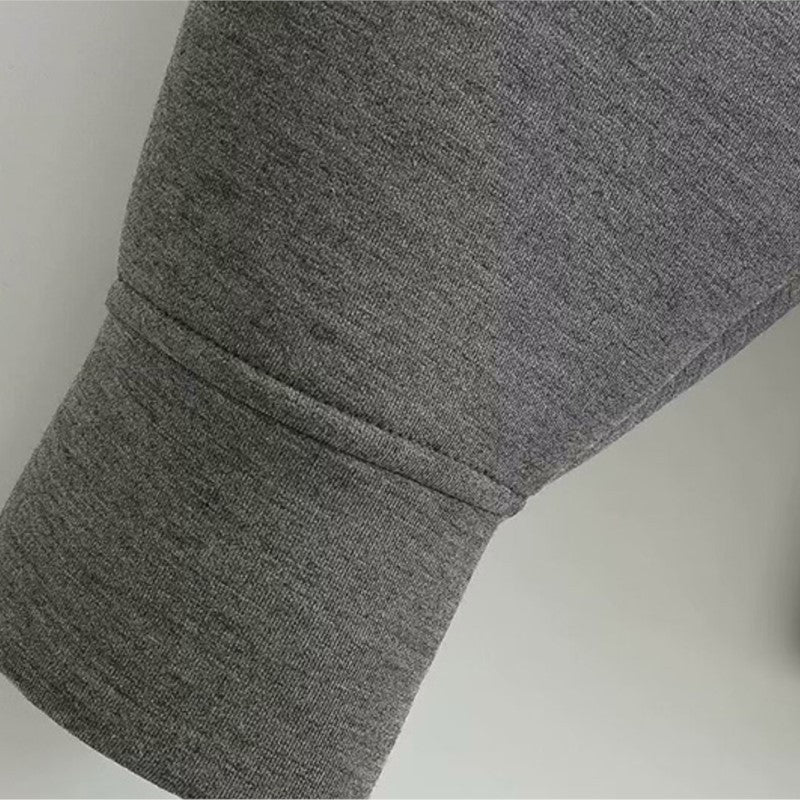 Women's Jackets With Hood Big Pocket Zipper Women Top Long Sleeve Women's Coat Loose Outerwear Winter Coats Black Jacket