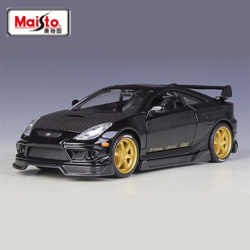 Maisto 1:24 Toyota Celica GT-S Alloy Miniature Car Model Diecast Metal Scale Car Model Collection Children Toy Vehicles Gift