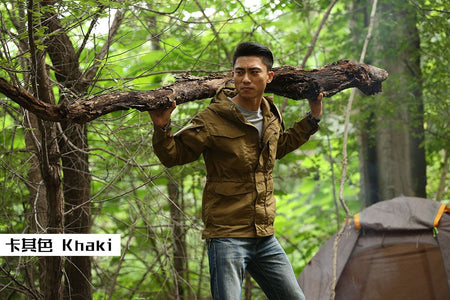 M65 UK US Army Clothes Casual Tactical Windbreaker Men Waterproof Flight Pilot Coat Hoodie Military Field Jacket Winter Autumn