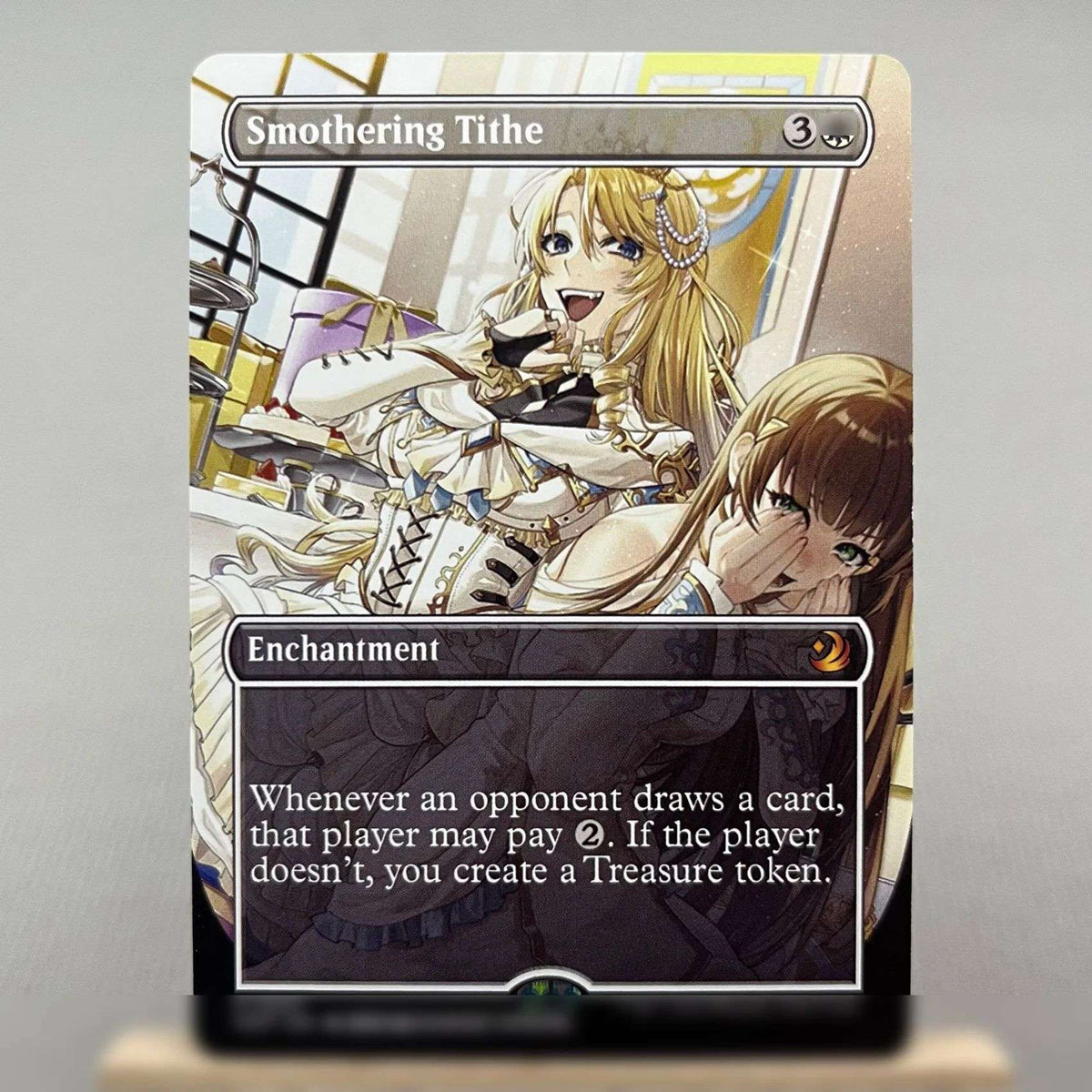 WOT SPG LCC WOE LCI HOLO4-02 TCG Cards for Home Play magical Proxy the Mana Crypt Rhystic Study Lord of Underworld gather