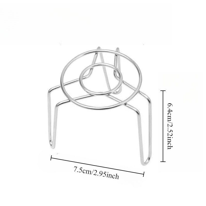 2 inch stainless steel steam rack mini steam rack electric rice cooker Mantou steamed bun rack used for cooking and heating