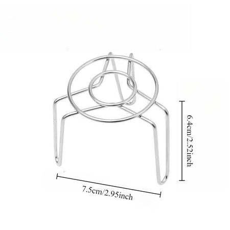 2 inch stainless steel steam rack mini steam rack electric rice cooker Mantou steamed bun rack used for cooking and heating