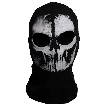 Halloween new mask Black Mask Balaclava Beanies Hats Men Ghost Skull Full Face Warmly Mask Hood Beanie Ggorros Hombre Casquette