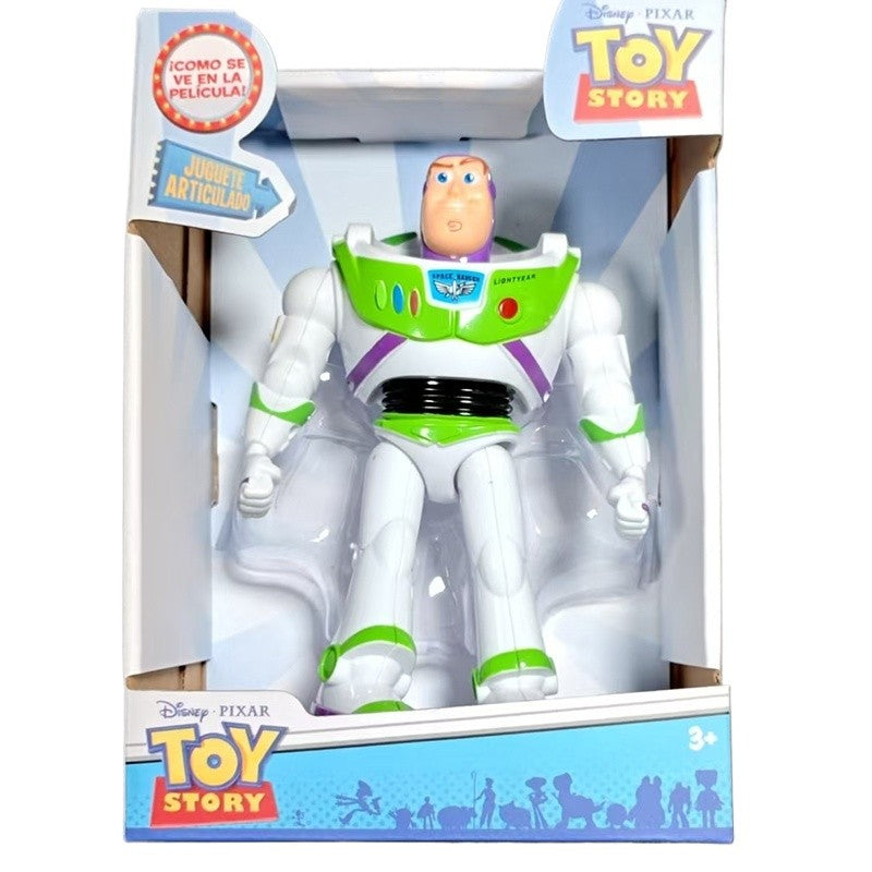 HOT Disney Toy Story 3 Buzz Lightyear Woody Anime Figure Toy Model Statue Ornament Pendant Action Doll Collection Kids Xmas Gift