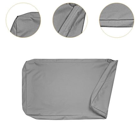 Oxford Cloth Waterproof Dog Bed Cover Replacement Washable Dog Crate Pad Cover for Puppy Kitten Bed Cover Pet Supplies