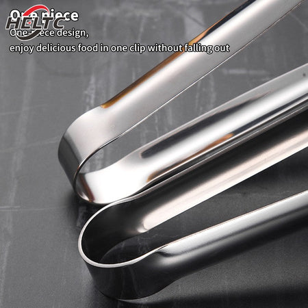 304 Stainless Steel Barbecue Clip Grill Tongs Meat Food Clip Cooking Utensils BBQ Baking Kitchen Accessories Camping Supplies