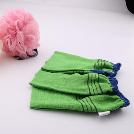 Exfoliating Bath Towel Korean Washcloth Body Massage Scrub Shower Towel SPA Portable Grain Brush Peeling Dead Skin Gloves Adults