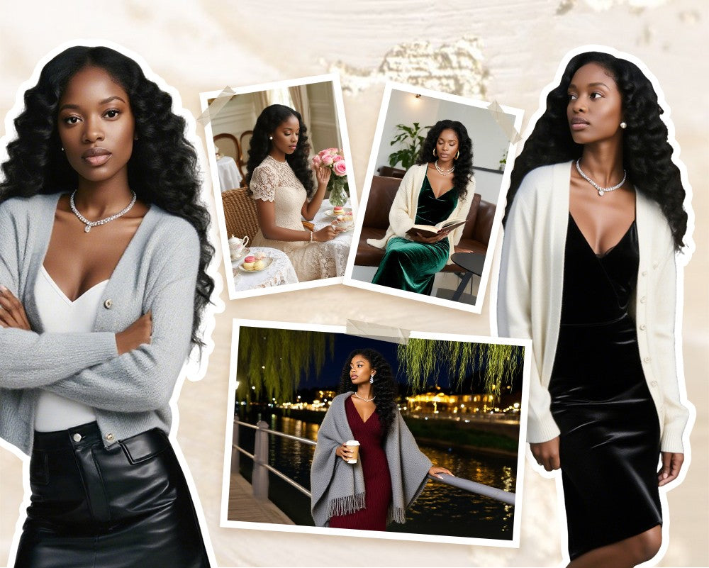 Wacur 12A Deep Wave Bundle real Human Hair Braided Extension 12-30Inches Natural Black 100% Virgin Remy Hair Extension for woman