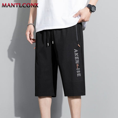 Fashion Casual Board Shorts Men's Shorts Summer Quick Dry Stretch Shorts for Men Jogging Running Short Pants Male Bottom Black