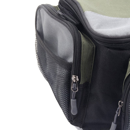 JSFUN Large Capacity Multifunctional Fishing Tackle Bags Oxford Fishing Bag Fishing Reel Tools Storage Box