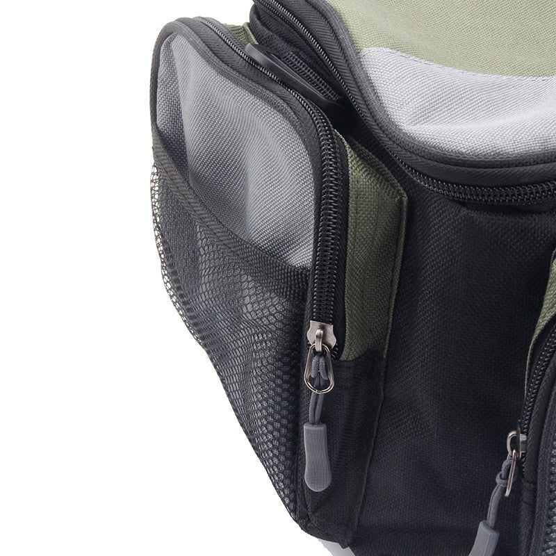 JSFUN Large Capacity Multifunctional Fishing Tackle Bags Oxford Fishing Bag Fishing Reel Tools Storage Box