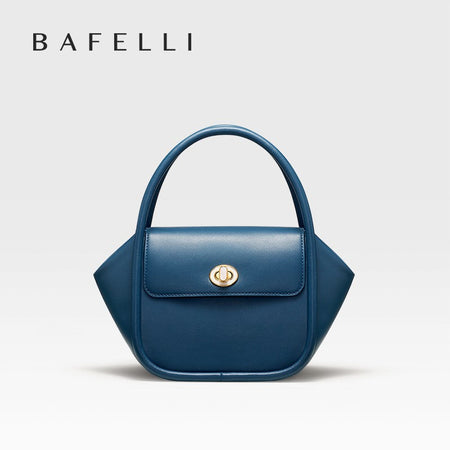 BAFELLI NEW 2025 WOMEN'S HANDBAG WINTER WOOL FASHION BENTO EVENING LEATHER ORIGINAL STYLE LUXURY BRAND PURSE SHOULDER CASUAL