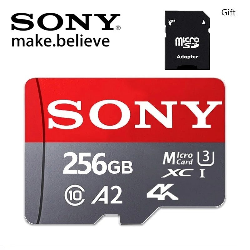 SONY Micro SD TF Card 1TB Class Memory Card 128GB 512 GB High Speed Cartao De Memoria Flash Memory TF Mecard C10 For Xiao Mi