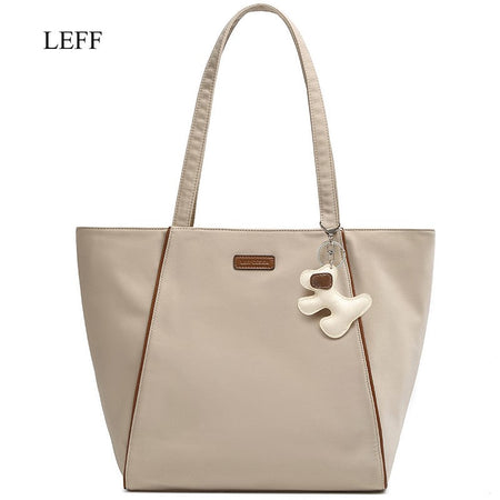 LEFF Luxury Women's Tote Bag Crossbody Bag High End Large Capacity Shoulder Bags Nylon Waterproof Commuting Bag Outdoor Bags