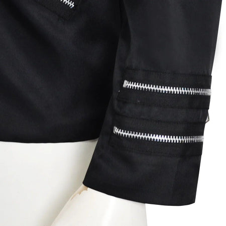 Michael Jackson cosplay Costume BAD Punk Jacket Black Slim BAD Jacket Costume T-shirt Belt Clothing Adore Stars Impersonator