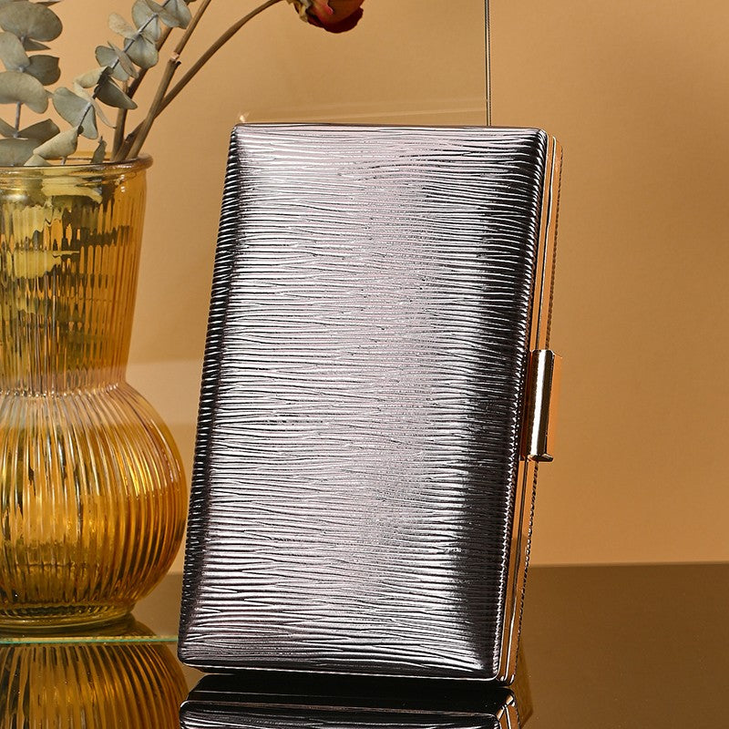 New Luxury shoulder Bag Wedding party Clutch Bag Women wrinkle clutch bag latest woman evening bag party purse