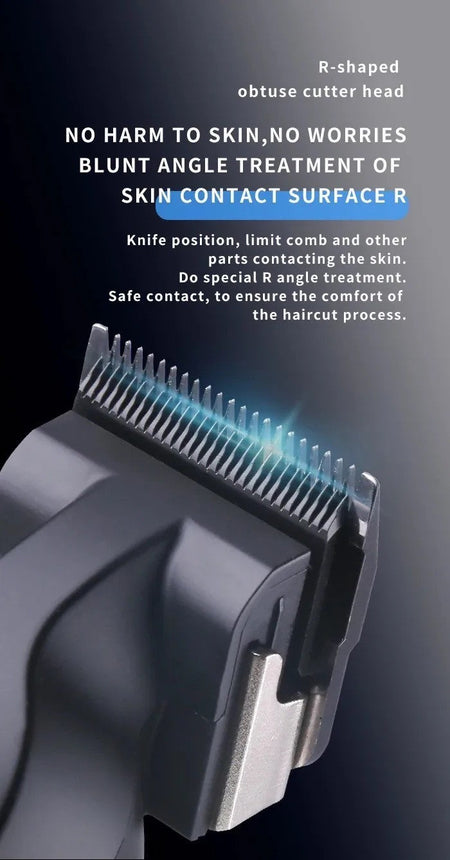 Kemei 2299 2296 T95 Professional Hair Clipper Cordless Trimmer Electric Foil Shaver Men Rechargeable Finish Hair Cutting Machine