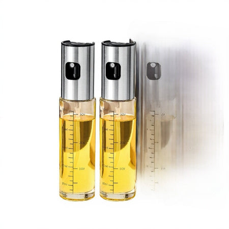 Household oil Spray Bottle Barbecue Cooking Olive oil Sprayer Plastic Baking oil Spray Empty Bottle Vinegar Bottle Or oil Brush