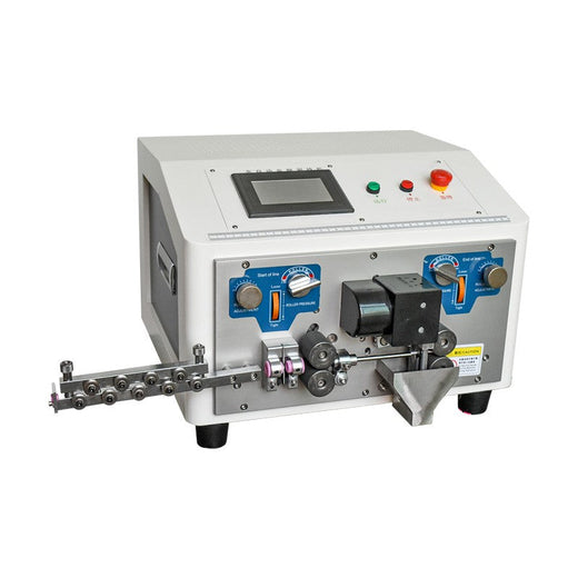 Automatic Computer cable Cutting and stripping Machine Sheathed Wire Cutting And Stripper Machine English Version