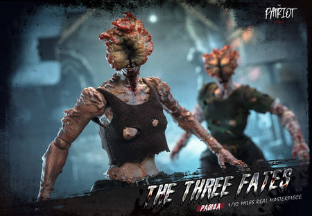 In Stock Patriot The Last of Us Clicker Three Destiny Zombie 1/12 Cloth Robe Action Figure Toy Gift Series Collection