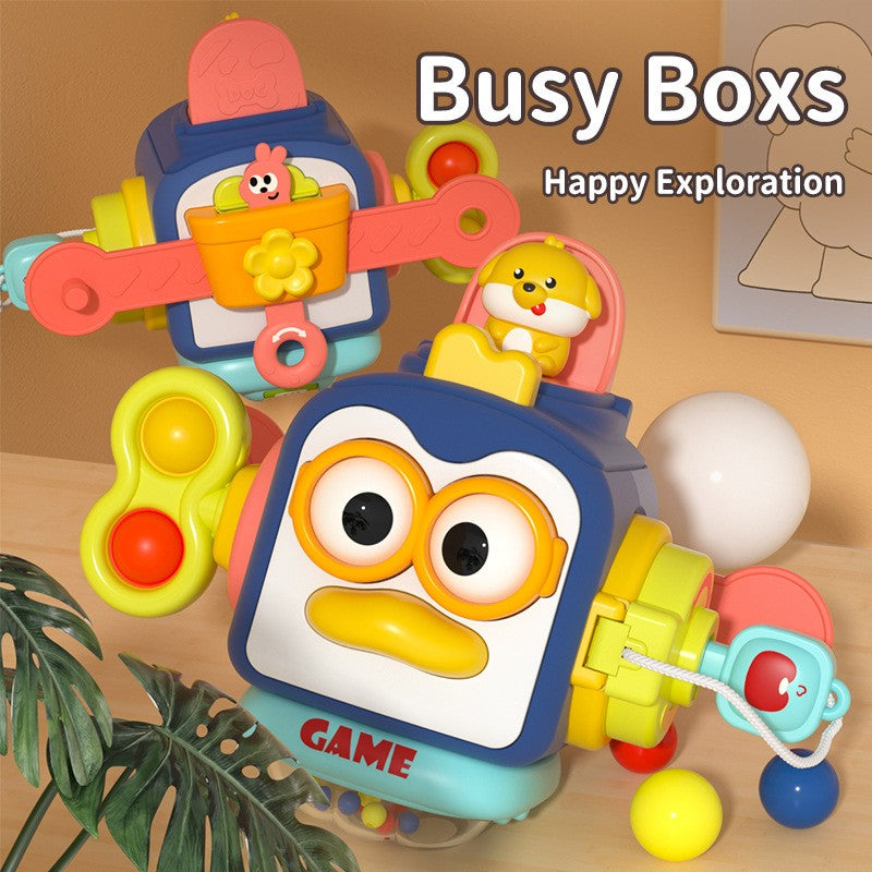Montessori Children Early Education Toys Baby Hand Fine Motor Skills Toys Puzzle Quiet Hand And Eye Coordinate Learning Toys