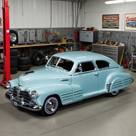 Maisto 1:24 Chevrolet Fleetline Aerosedan 1948 Alloy Car Diecasts Toy Vehicles Car Model Miniature Scale Model Car For Children