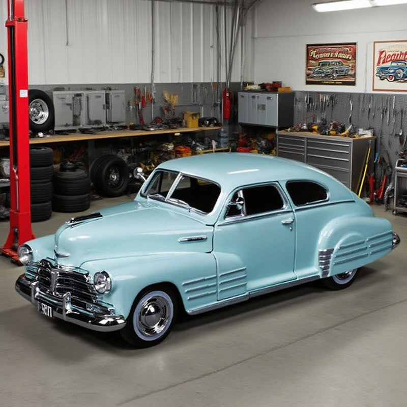 Maisto 1:24 Chevrolet Fleetline Aerosedan 1948 Alloy Car Diecasts Toy Vehicles Car Model Miniature Scale Model Car For Children