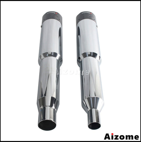 Motorcycle 4.5Inch Slash?Cut Exhaust Muffler Carbon Fiber For Harley M8 Touring Electra Street Glide Road King Road Glide 17-26