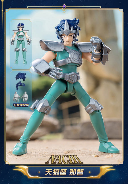 Blokees Gold Saint Action Figure Galaxy Version 02 Libra Dohko Sagittarius Saint Seiya Assembling Toys Children Birthday Gift