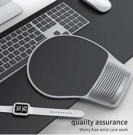Ergonomic Mouse Pad Wrist Support, Comfortable Mouse Pad Wrist Rest, Relieve Wrist Pain Gel Mouse pad, Laptop, computer, office