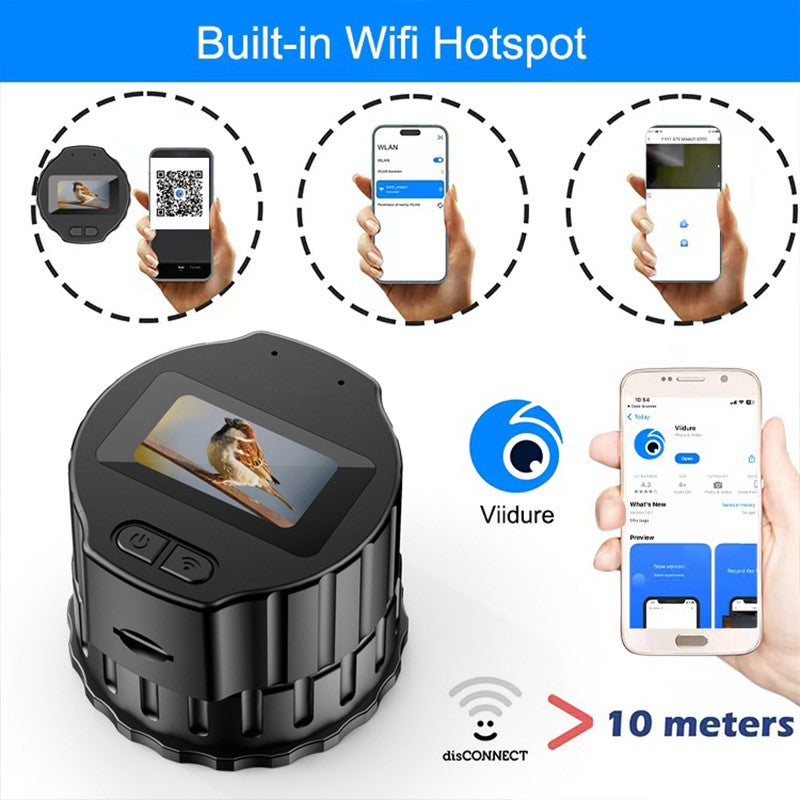 ? 1920X1080 Eyepieces Camera WiFi Electronic 1.5'' High-Definition Screen Portable Recorder Telescopes with APP Connection