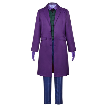 Men Clown Cosplay Costume Clown full set Coat Shirt Vest wig Tie Suit Outfits for Male Halloween Costumes