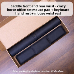 Desk Pad Waterproof PU Mouse Pad Large Mousepad Laptop Non-slip Desk Mat Keyboard Mats Mouse mat, mouse wrist guard three pieces