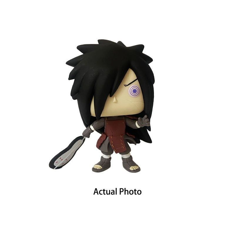 10cm Naruto UZUMAKI Madara Reanimation Kakashi HATAKE PAIN  Anime Toy Figure Multicolor Standard Action Figure Box Action Toys