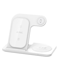 300W Fast Wireless Charger Stand Pad Foldable Fast Charging Station Dock for iPhone 16 15 14 13 12 Pro Max Apple Watch Airpods