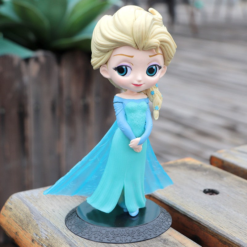 Disney Princess Ariel Rapunzel Cinderella Mermaid Anna Elsa Belle Sofia Snow White Mulan The Little Mermaid Figure Toys Kid Gift