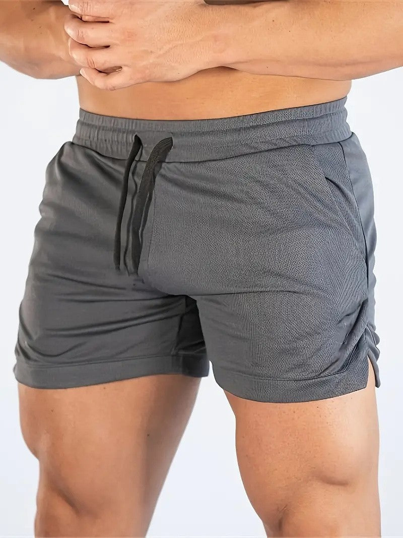 2024 Latest, Fast Drying Breathable Muscle Running Shorts, Marathon Seven Legs, Fitness Beach Pants, Tight Mesh Fabric, Hip Hop