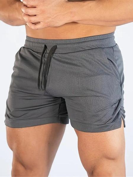 2024 Latest, Fast Drying Breathable Muscle Running Shorts, Marathon Seven Legs, Fitness Beach Pants, Tight Mesh Fabric, Hip Hop
